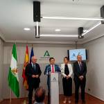 Jesús Estrella, Francisco Reyes, Catalina García y Manuel Fernández. / Álex Gómez / Diario JAÉN. 