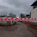 Cinta policial para impedir el paso en la zona. / Fran Miranda / Diario JAÉN.