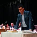 El nuevo alcalde de Villatorres, Francisco Ramón Almagro, jura su cargo. / Fran Miranda / Diario JAÉN.