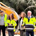 Rocío Díaz visita la A-324. / Junta de Andalucía.