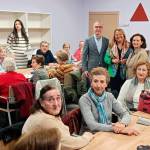 Ángela Hidalgo visita el CPA de Bailén. / Junta de Andalucía.