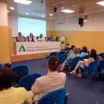 La Comisión de Violencia de Género del Área Sanitaria Norte reunida en el Hospital Universitario San Agustín. 
