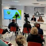 Javier Chica e Isabel Uceda, en la presentación. / Diputación de Jaén. 