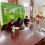 Reunión con los miembros de la Diputación ante la borrasca. / Diputación de Jaén. 