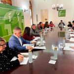 Reunión de la junta asesora del Consejo de Alcaldes y Alcaldesas de la provincia de Jaén. / Diputación de Jaén.