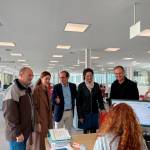 Visita a la oficina de empleo de Jaén. / Junta de Andalucía.