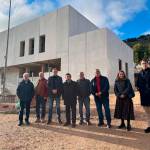 Francisco Reyes visita las obras en las instalaciones. / Diputación de Jaén.