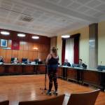 La acusada declarando durante el juicio. / Europa Press. 