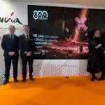 El Ayuntamiento de Baeza en Fitur 2026, con el VIII Centenario de la Conquista de la ciudad bajo el lema “800 años de la conquista de Baeza, una efemérides excepcional para la ciudad”. / Ayuntamiento de Baeza.