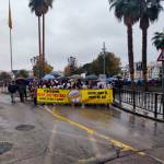 Manifestación contra las plantas de biometano en Alcalá la Real.