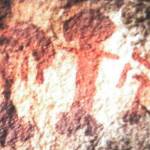 Detalle de las pinturas de Aldeaquemada. / Archivo Histórico de Diario JAÉN.