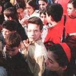 Niños jiennenses participantes en la marcha de Manos Unidas. / Archivo histórico de Diario JAÉN.
