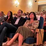 María Dolores Ruiz, Juan Latorre y Paqui Medina en el encuentro.