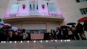 Concentración del pasado 25N, en la capital. / F. Gaitán / Diario JAÉN.