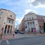 Imagen de archivo de las antiguas escuelas de Peritos en Linares. / Universidad de Jaén.