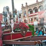 El obispo de Jaén bendice a los Santos Mártires de Jesucristo. / Adrián Claudio / Diario JAÉN. 
