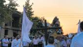 La Virgen del Carmen y frente a ella, el Cristo. / Diario JAÉN.