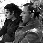Jaén, 1937. Miguel Hernández con Josefina Manresa, su mujer.