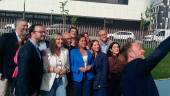 Los integrantes de la candidatura del PP por Jaén para las elecciones del 17-M se hacen una fotografía en el Parque del Bulevar. / F. Gaitán / Diario JAÉN.