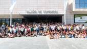 Foto de familia en Ifeja, lugar en el que se ha celebrado el XXIV Premio de Medio Ambiente. / F. Gaitán / Diario JAÉN. 