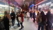 Mercado de San Francisco durante el pasado 23 de diciembre. Archivo. / F. Gaitán / Diario JAÉN.