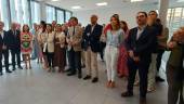 Autoridades durante la visita a la nueva Oficina de Empleo de Jaén. / F. Gaitán / Diario JAÉN. 