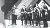 El grupo Tiahuanaco, durante “Gente Joven”, un programa-concurso de Televisión Española, en el año 1985. / Archivo Diario JAÉN. 