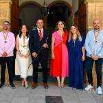 Equipo de Gobierno del Ayuntamiento de Begíjar, en el pleno de constitución de la corporación municipal, en junio de 2023. / PSOE de Begíjar.