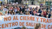 Vecinos de Cazorla protestan por el traslado del centro de Salud del municipio. 