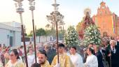 La Virgen de Linarejos celebró la procesión con motivo de las Fiestas del Voto por el Paseo de la Ermita.