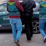 Detención del varón. / Guardia Civil.