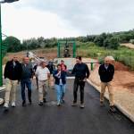 Soledad Aranda y Santiago Rodríguez visitan la infraestructura. / Junta de Andalucía.