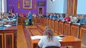 Celebración del pleno de hoy. / Ayuntamiento de Jaén.