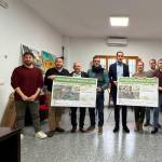 Juan Latorre y José Luis Agea se reúnen con los alcaldes de Begíjar, Ibros y Lupión. / Diputación de Jaén.