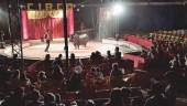 SAN LUCAS. Uno de los números del espectáculo del circo Roma de la pasada edición. 