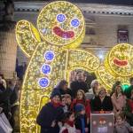 Inauguración del alumbrado navideño en Úbeda. / Jesús Delgado.