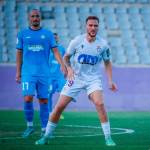 Agus Alonso, en un momento del partido de pretemporada ante el Torremolinos de 2024. / Real Jaén.