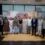 José Carlos León, Juan Espejo, Conchi Mengíbar, Blanca Aguilar, Francisco José Solano, Carmen Espín, Ana Gómez, Juanjo Díaz, Miguel Sáinz, Rafael Bonilla, Miguel Ortega y Manuela Rosa. / Jason Moyano / Diario JAÉN. 