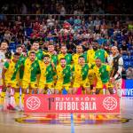 Última formación del Jaén Paraíso Interior de esta temporada. / FC Barcelona. 