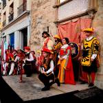 Llegada del emperador Carlos I de España y V de Alemania a la plaza de Andalucía de Úbeda en la tarde de ayer. / Jesús Delgado / Diario JAÉN. 