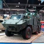 El nuevo blindado 6x6 de Escribano Mechanical & Engineering, denominado ‘Ferox’ y que se producirá en Linares. 