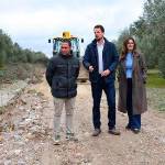 Francisco Javier Lozano visita el camino de Santa Rosa. / Ayuntamiento de Úbeda.