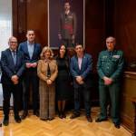 Autoridades asistentes a la reunión. / Diputación de Jaén.