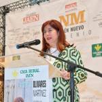 Antonia Olivares, este miércoles, en ‘Jaén Nuevo Milenio’. / Agustín Muñoz / Diario JAÉN.