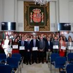 Imagen del acto de entrega de los reconocimiento oficiales. / Subdelegación del Gobierno.