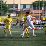Agus Alonso en una jugada del partido. / Miranda López.