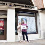 Un décimo del quinto premio ha caído en la Administración de la Calle Obispo de los Cobos de Úbeda. / Inmaculada Cejudo / Diario JAÉN.