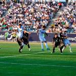 Acción de gol de Juanma Porro. / Juande Ortiz.