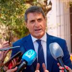 El delegado del gobierno, Pedro Fernández, atiende a los medios tras la activación del Plan Aldea. A 5 de junio de 2025. 