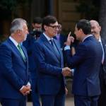 Ángel Víctor Torres, Salvador Illa, Juanma Moreno y Pedro Rollán. / David Zorrakino / Europa Press. 
